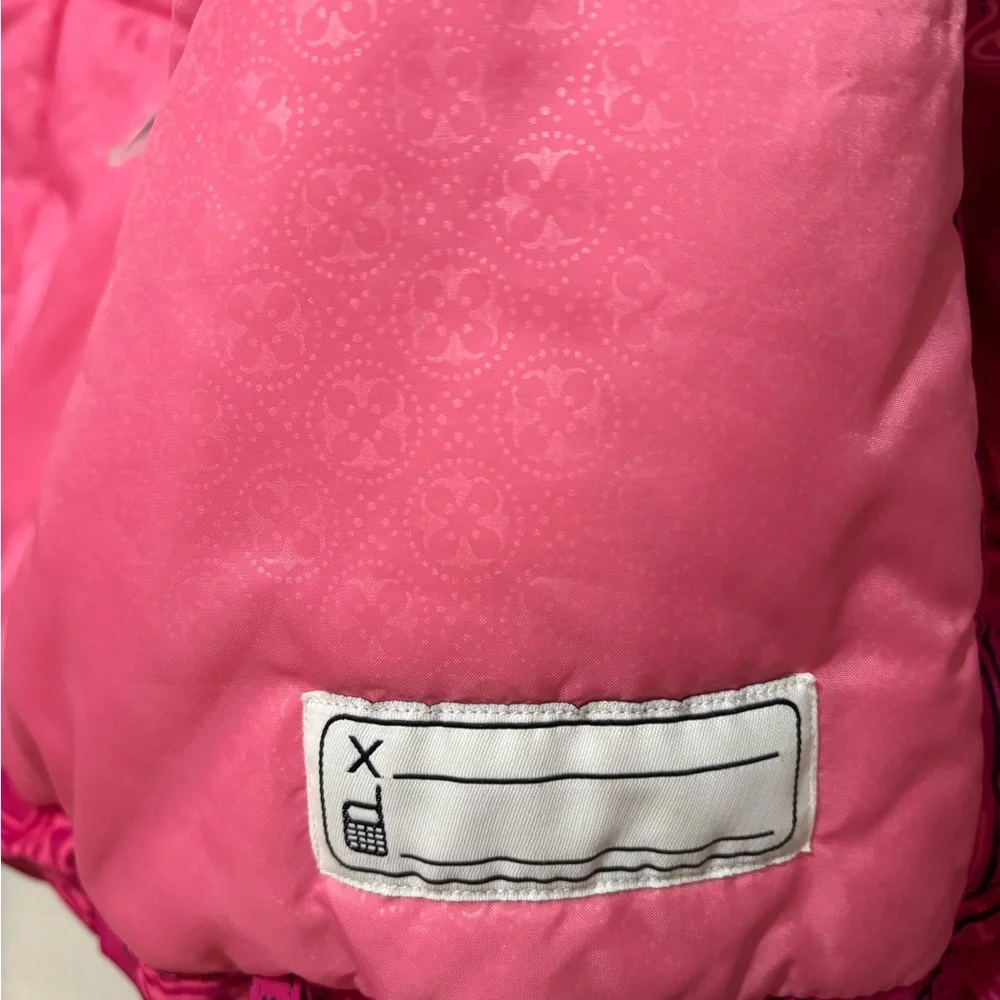Columbia Kids' Fuchsia Floral Puffer Jacket - Picture 6 of 11